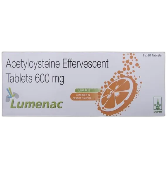 lumenac 600mg tablet 10's